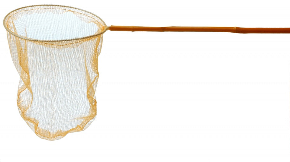 vangnet 115 cm oranje