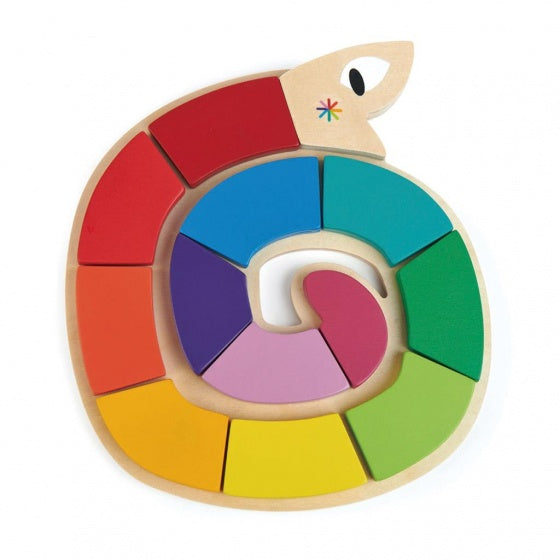 vormpuzzel Worm hout junior 26