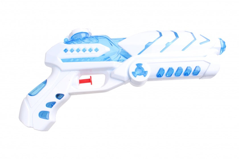 waterpistool junior 27 cm wit/blauw