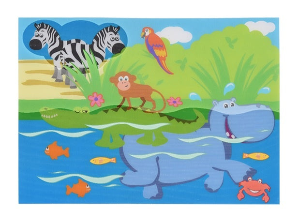 waterverfset 2-delig dieren