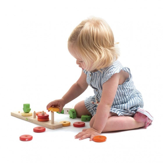 wortels tellen hout junior 32 x 5
