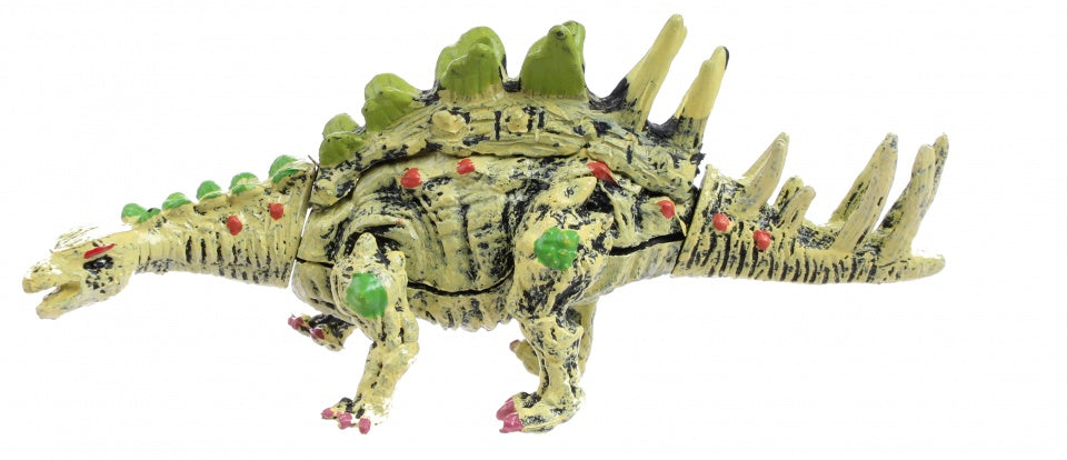 dinosaurus stegosaurus geel 9 cm