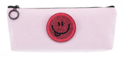 etui smiley roze 21 cm