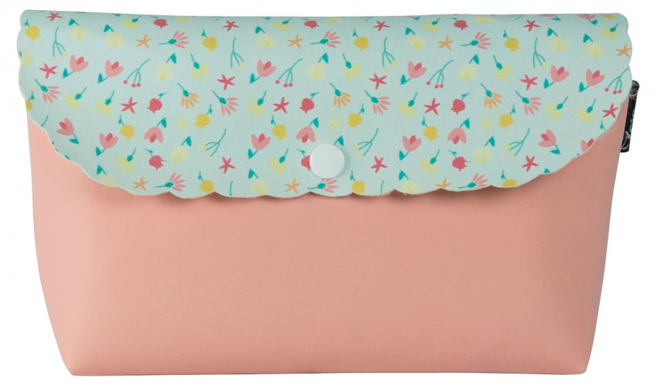 make-up tasje roze 20 cm