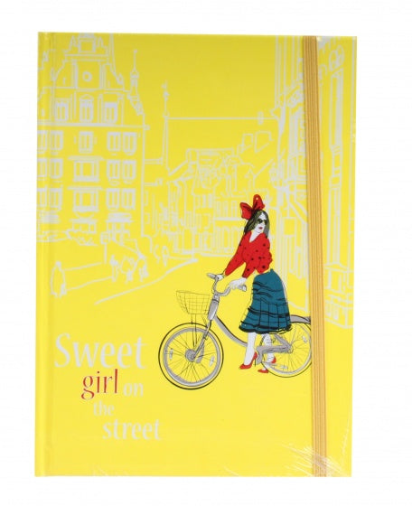 schrift girl geel 21 cm