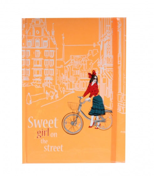 schrift girl oranje 21 cm