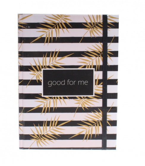 schrift good for me zwart/wit 21 cm