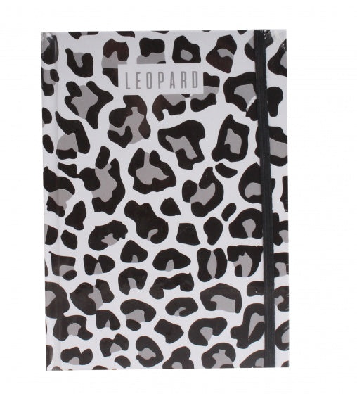 schrift panterprint zwart 21 cm