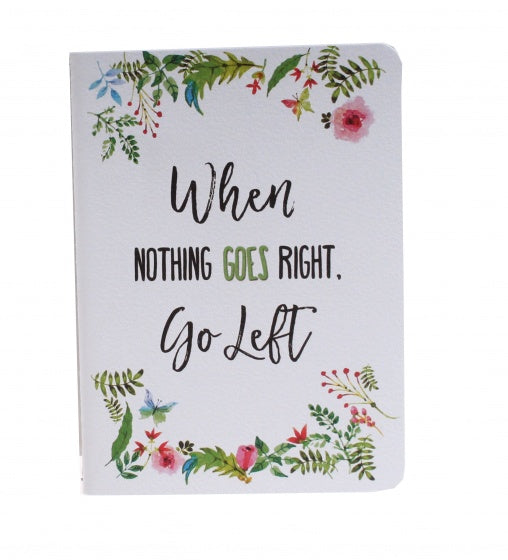 schrift when nothing goes right wit 14 cm