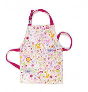 katoenen schort 45 x 33 cm multicolor Flora