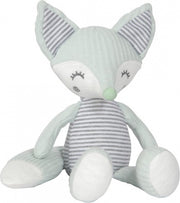 knuffel Foxy Fox 30 cm mintgroen-grijs