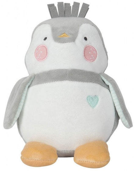 knuffel Lou-Lou kiekeboe 20 cm grijs / wit