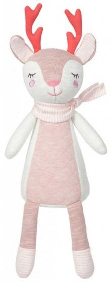 knuffelrendier Dreamy Deer 30 cm roze