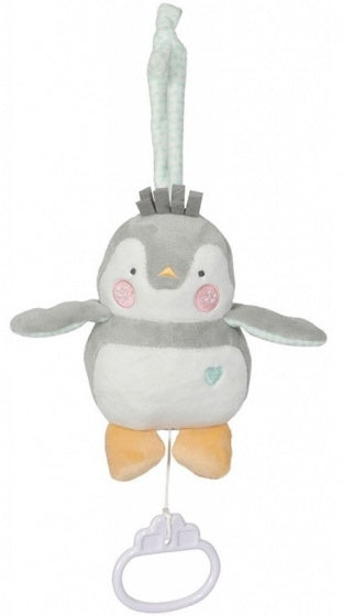 muziekdoosje Lou-Lou 15 cm grijs / wit
