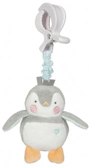 trilfiguur Lou-Lou 19 cm grijs / wit