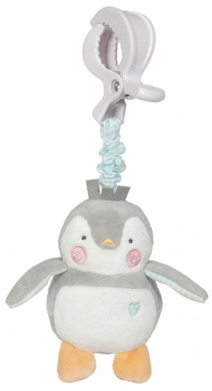 trilfiguur Lou-Lou 19 cm grijs / wit