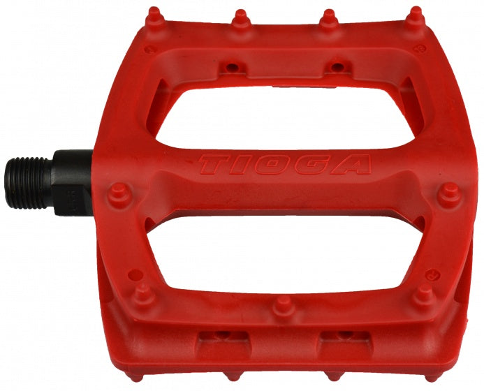 platformpedalen Surefoot Slim 110 mm 9/16 inch rood