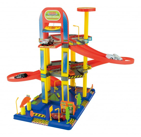 Garage met 70cm lift set incl. 6 auto's