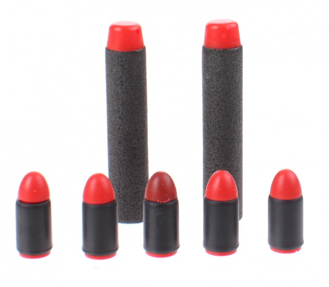 munitieset Black Series foam zwart/rood 30-delig