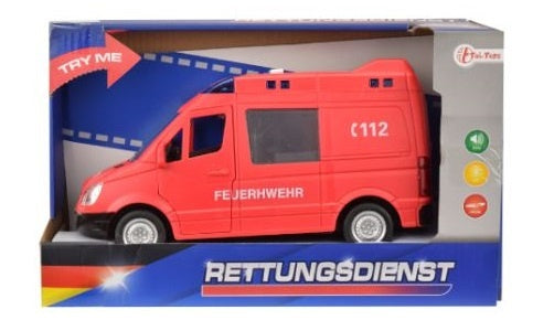 Brandweer met licht en geluid 21 cm