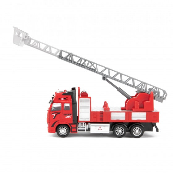 brandweerwagen rood 12 cm