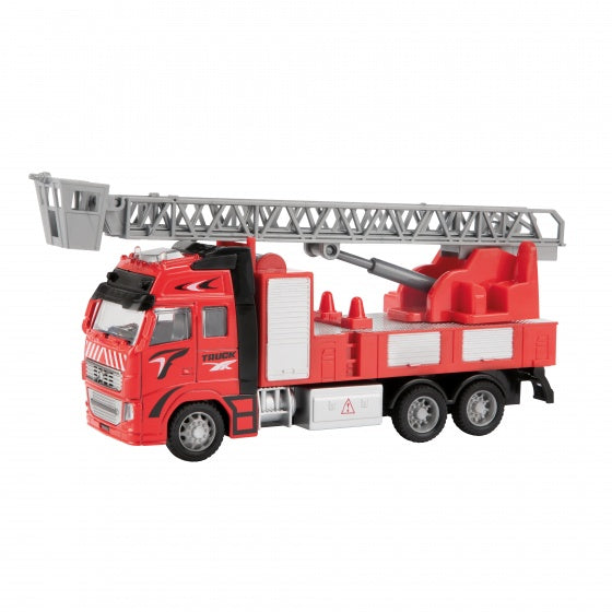 brandweerwagen rood 12 cm