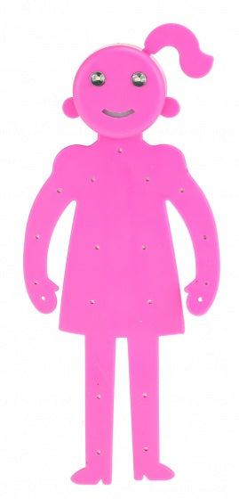 buigbaar lampje roze 16 cm
