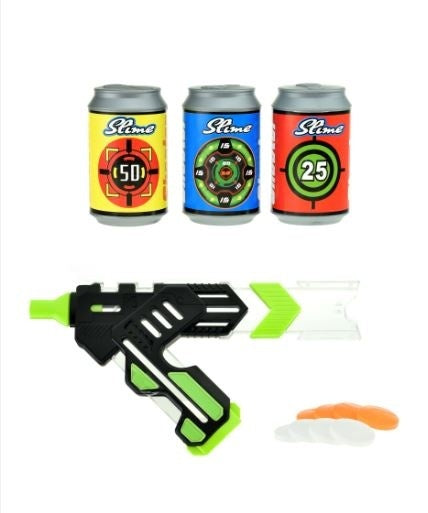 Disc Blaster Luchtgeweer met slijm 28 cm
