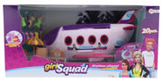 Girl Squad vliegtuig speelset 20-delig 44 cm