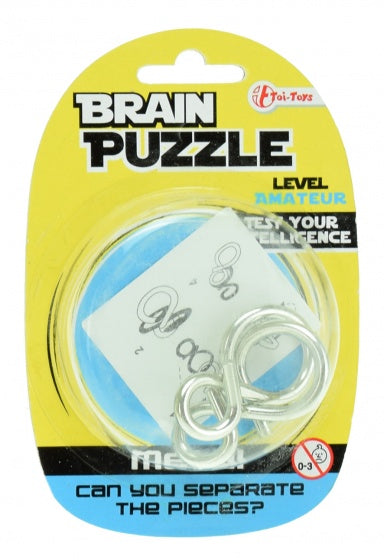 hersenkraker Brain Puzzle amateur zilver
