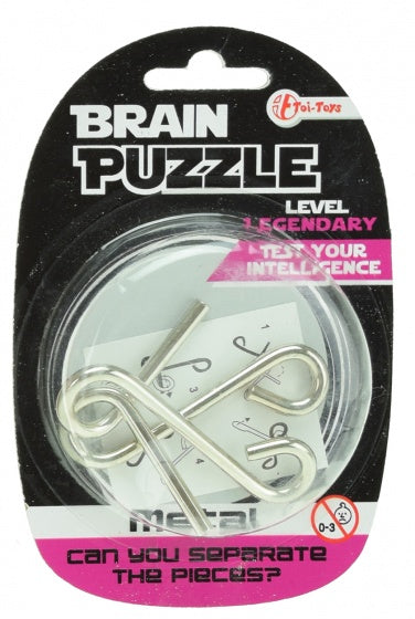 hersenkraker Brain Puzzle legendary zilver