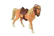 Horses Pro Veulen met bruin zadel