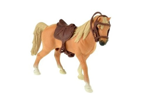 Horses Pro Veulen met bruin zadel