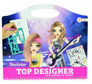 kleurboek rocksterren met stickers
