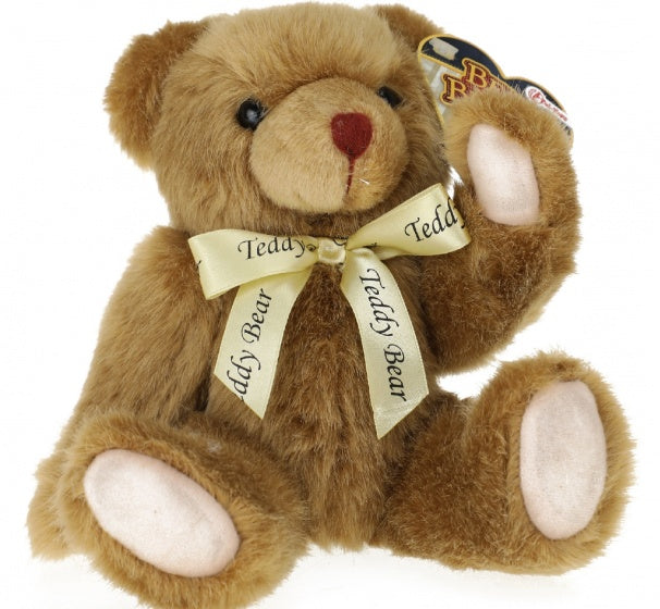 knuffelbeer donkerbruin 35 cm