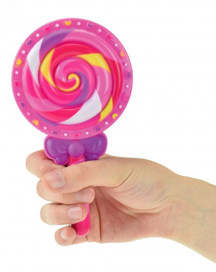 make-upset lolly 12-delig roze 15 cm