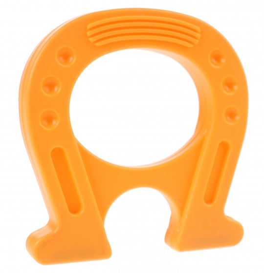 Mega Magneet supersterk hoefijzer 12 cm oranje