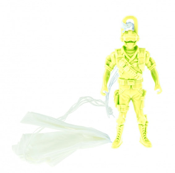 Militaire parachutist geel 10cm