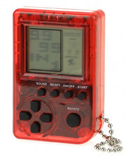 mini gamebox sleutelhanger 5 cm rood