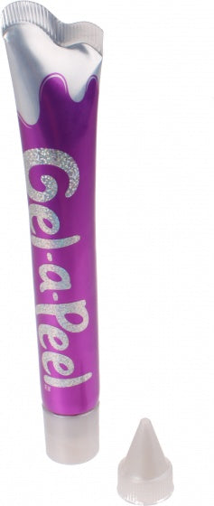 Gel-a-Peel navulstick glow in the dark paars 30 gram