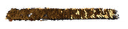pailletten klaparmband goud 20 cm