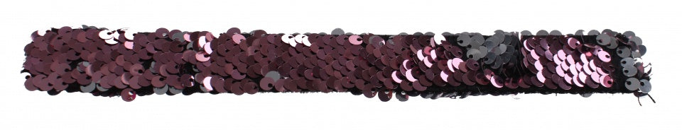 pailletten klaparmband lichtroze 20 cm