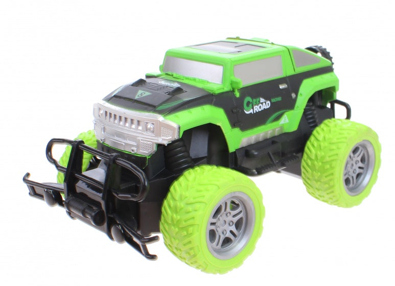 RC jeep 18 cm groen/zwart
