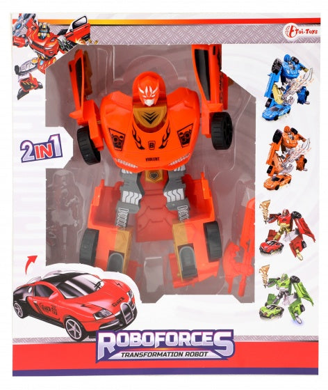 Roboforces transforamtion robot oranje 20
