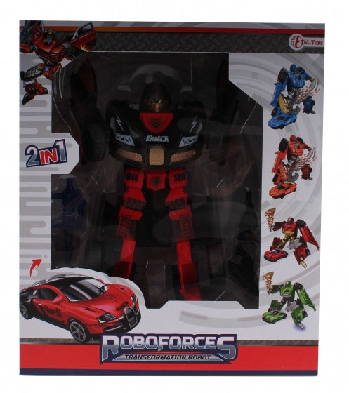 Roboforces transforamtion robot zwart 20