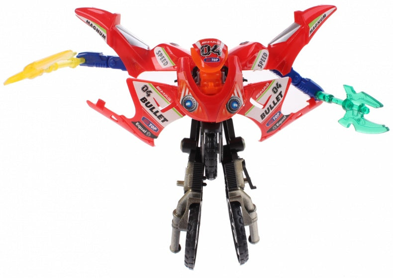 Roboforces transformation motor rood 11 cm