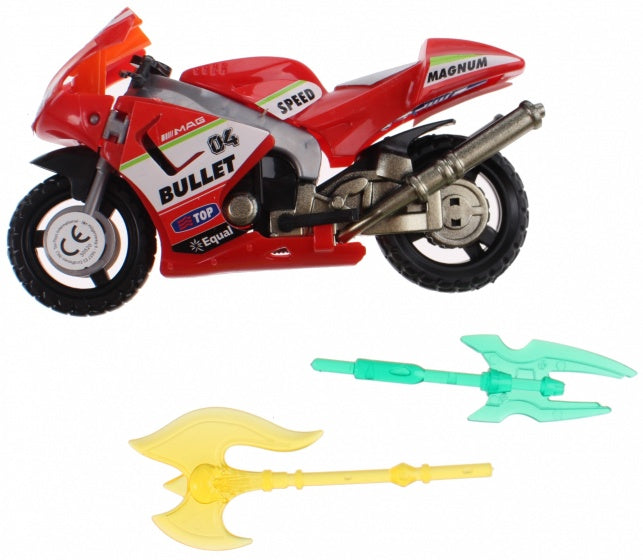 Roboforces transformation motor rood 11 cm