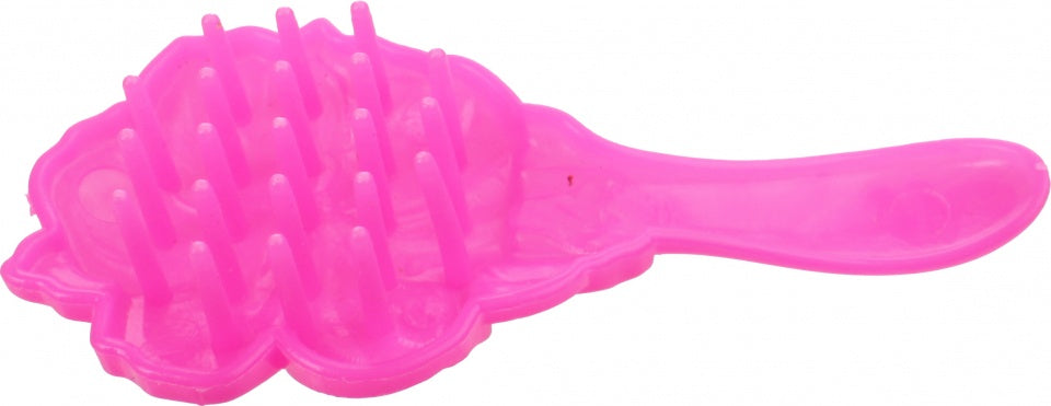 Sofie paard met borstel 25 cm geel