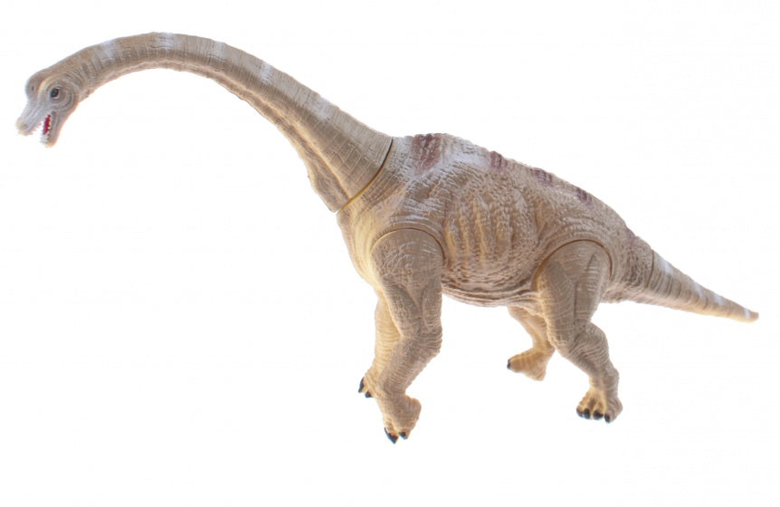 speelfiguur dinosaurus bruin 24 cm