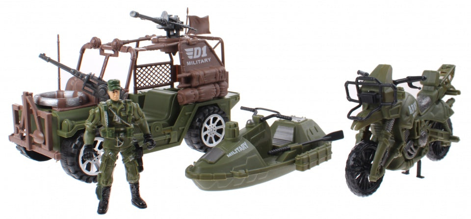 speelset Army special forces groen 5-delig